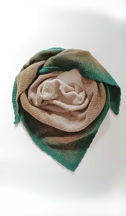 Chusta merino  ombre  ręcznie robiona