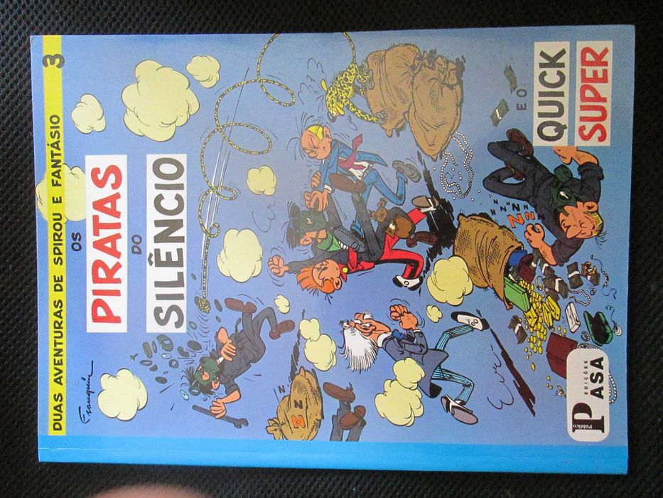 Spirou e Fantásio - 5 álbuns novos ou em excelente estado