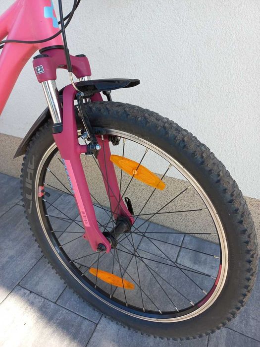 Rower CUBE dla dziewczynki