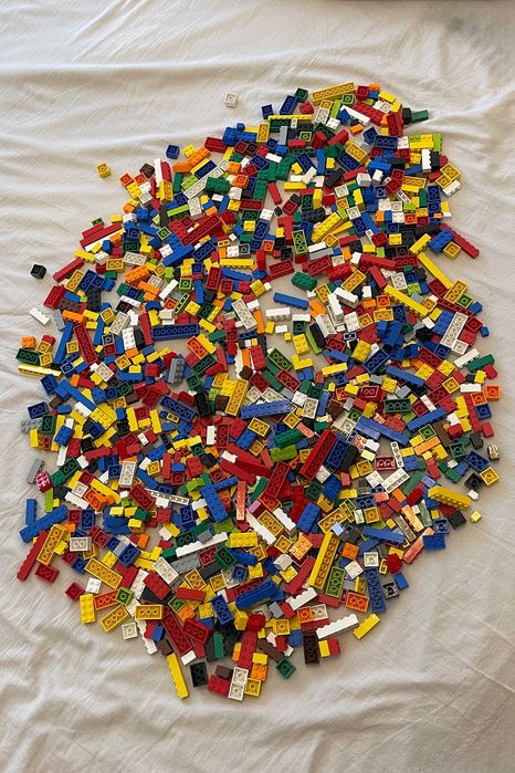 LEGO peças standard variadas, 2300 gr