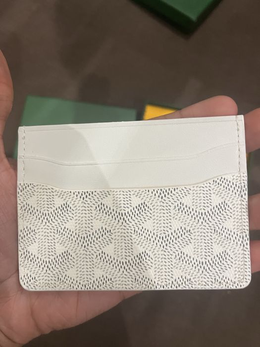 Carteira goyard branca