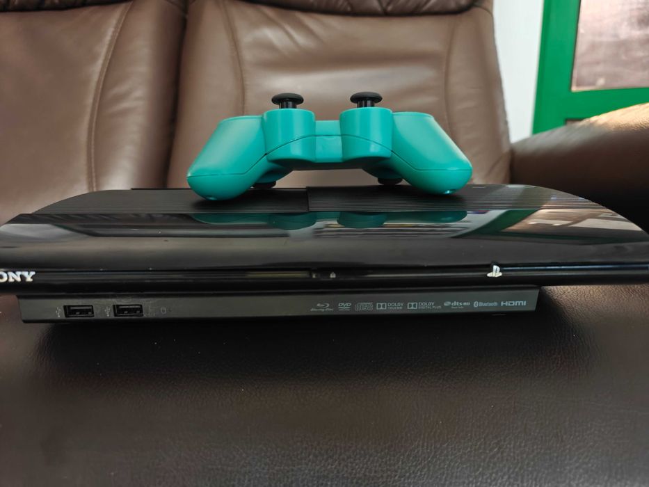 konsola PS3 Playstation 3 SS 500GB pad zamiennik po czyszczeniu