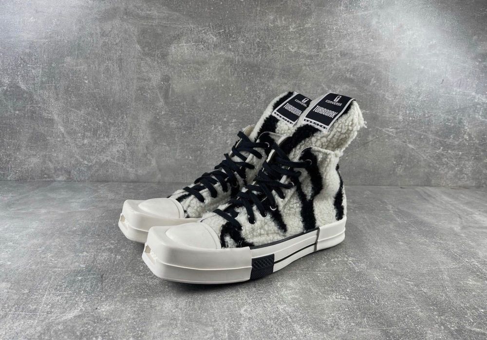 Rick owens X Converse zebra