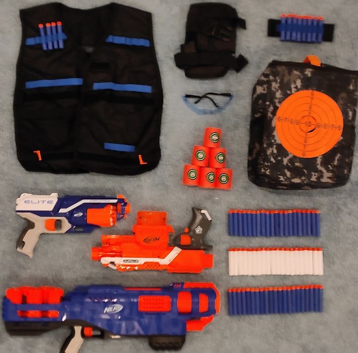 Zestaw wyrzutni "NERF"