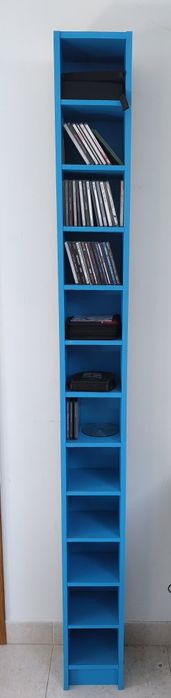 Estante azul turquesa