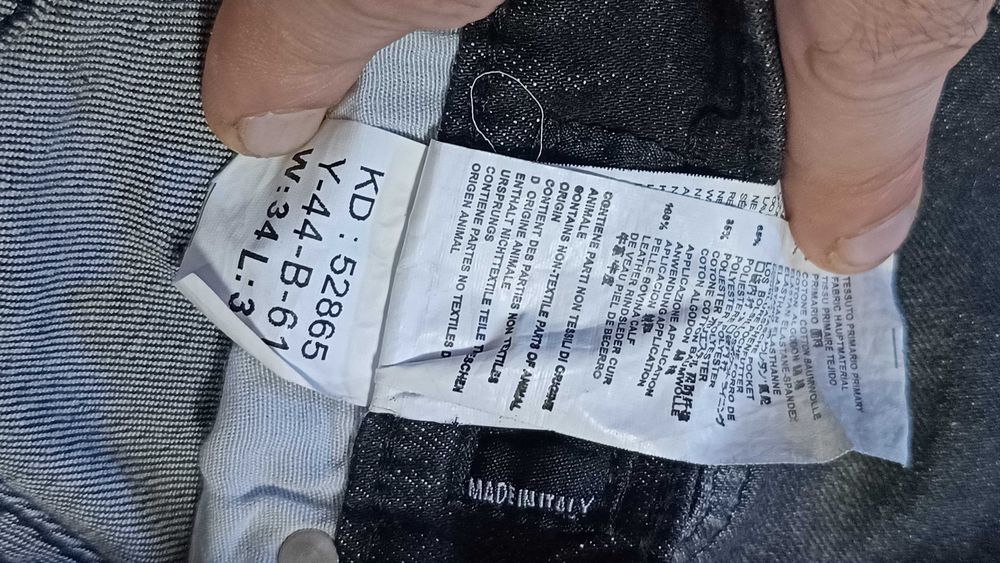 Męskie spodnie jeansowe DSQUARED 2 r.L(50) stan bardzo dobry
