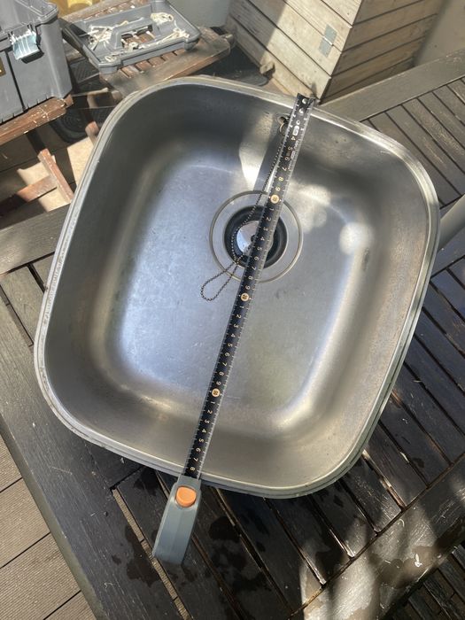 Pia / Lava-loiça Teka em Inox para Autocaravana, Caravanas ou Barco