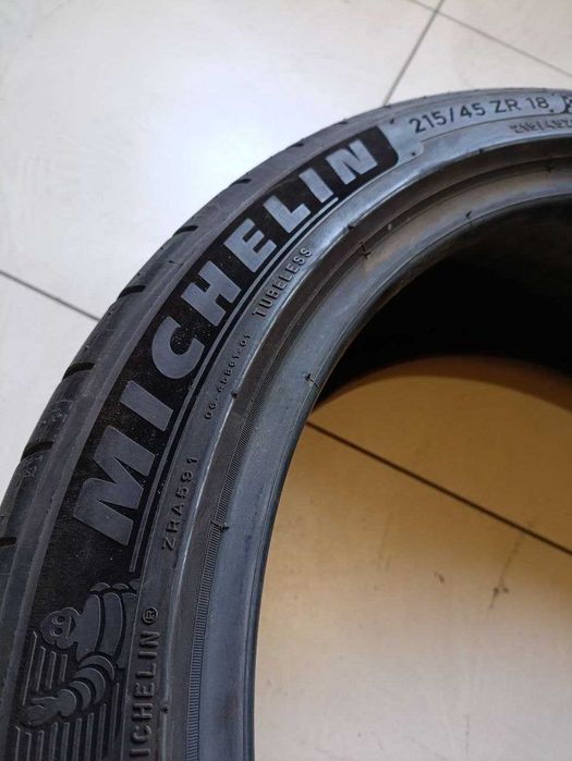 Пара шин б/у 215/45R18 89Y Michelin Pilot Sport 4