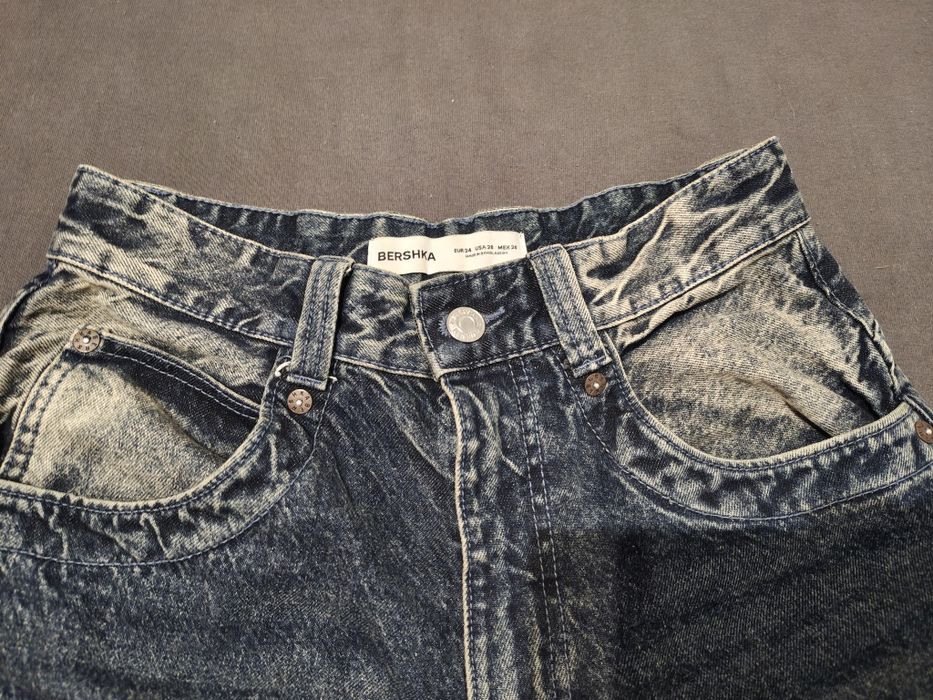 Jeansy Mega Baggy Bershka Y2K / Skater