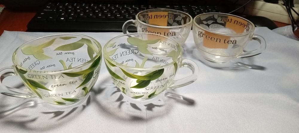 Продам скляні чашечки 200 г 4 шт