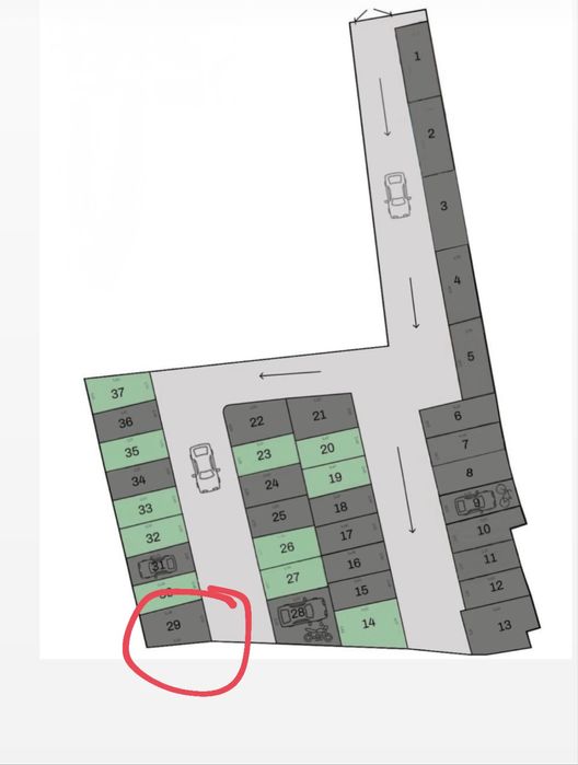 Продаж паркомісця Ірпінь центр