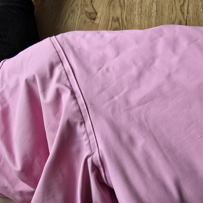 Spodnie ogrodniczki przeciwdeszczowe wodoodporne sztormiak 86 92 guma