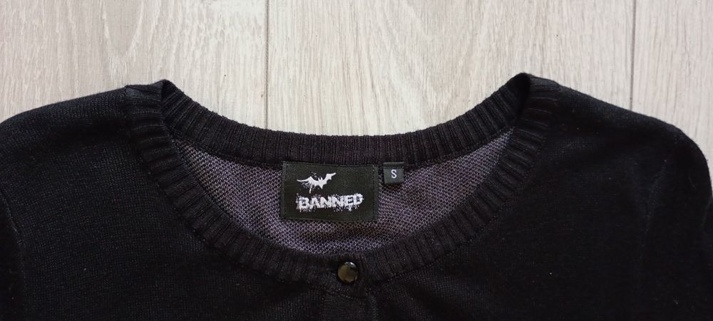 Banned, kardigan Halloween S/M