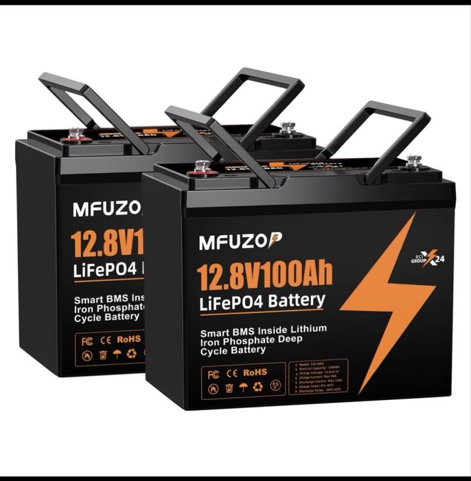 Аккумулятор LiFePO4 MFUZOP 12В 100Ач 12в200ah