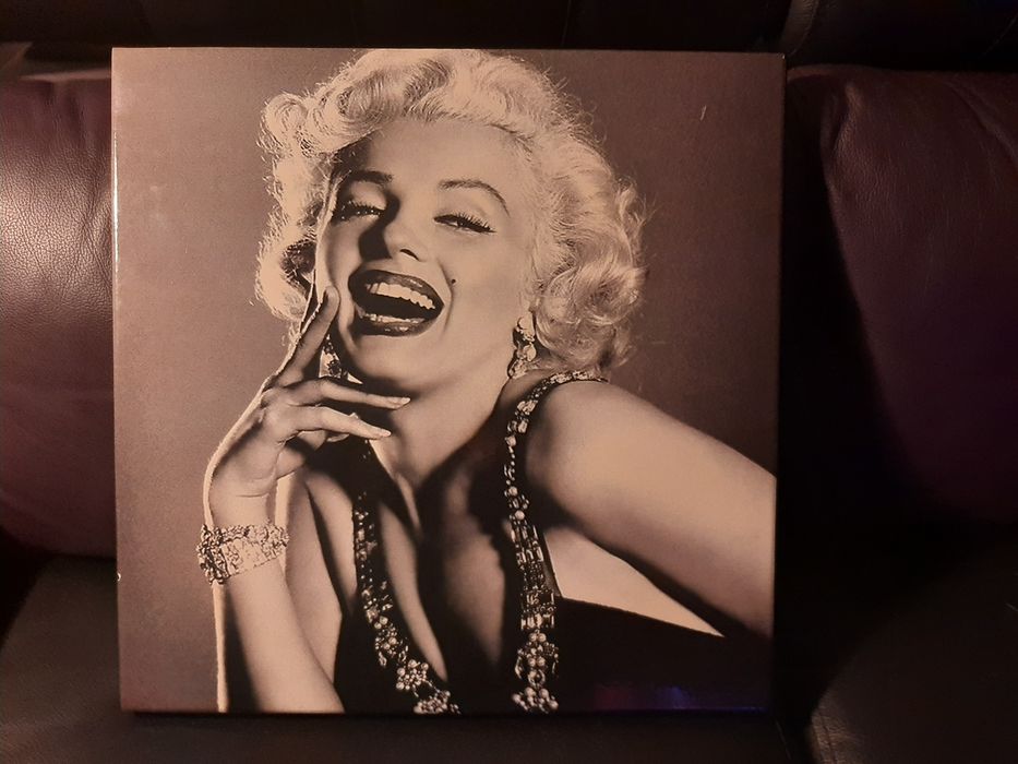 Antigo quadro dos Beatles John Lenon com moldura marilyn Monroe