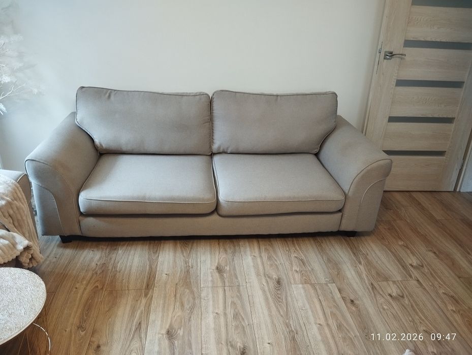 Sofa dwuosobowa używana plus fotel