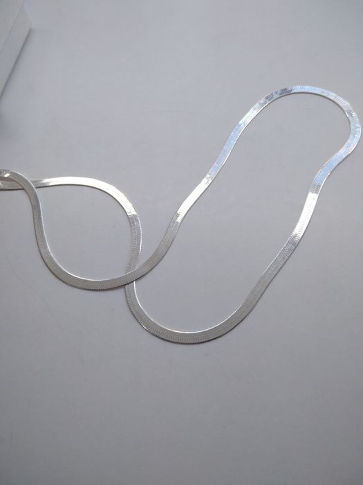 Srebrny łańcuszek taśma srebro 925 długość 42 cm  750