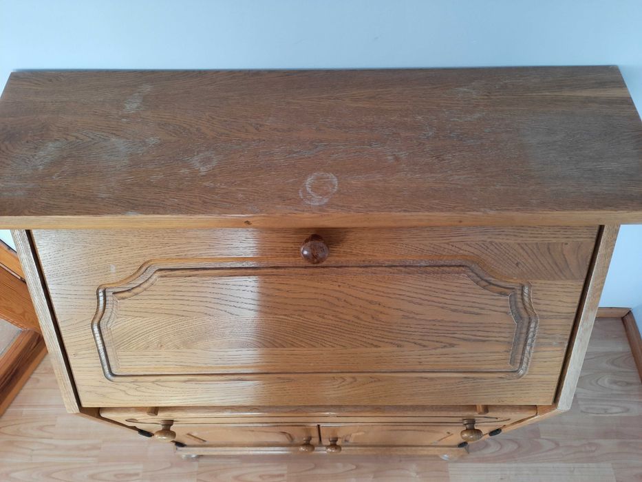 Do sprzedania, sekretarzyk dębowy.