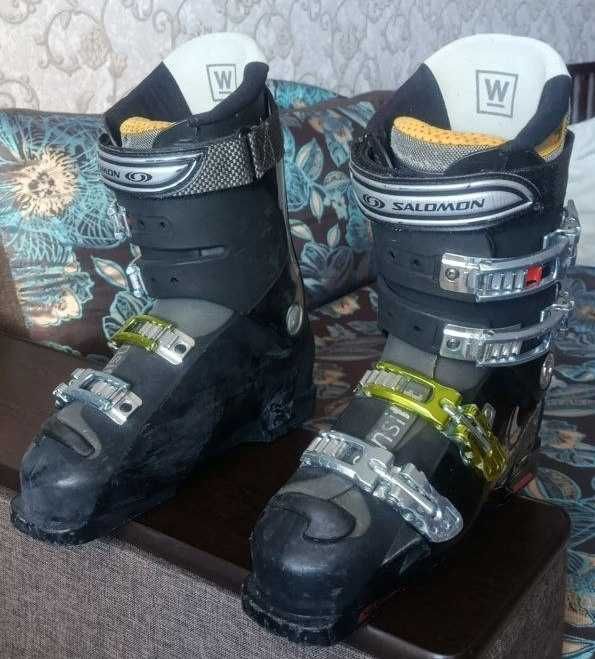 ботинки горнолыжные Salomon X-Wave 8.0 р.26-26.5 наруж.305мм Румыния