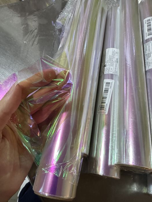 Упаковка, калька радужная, бензиновле пятно 10метров