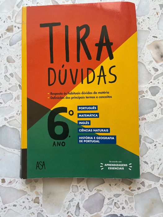 Livro de apoio - tira dúvidas 6 ano