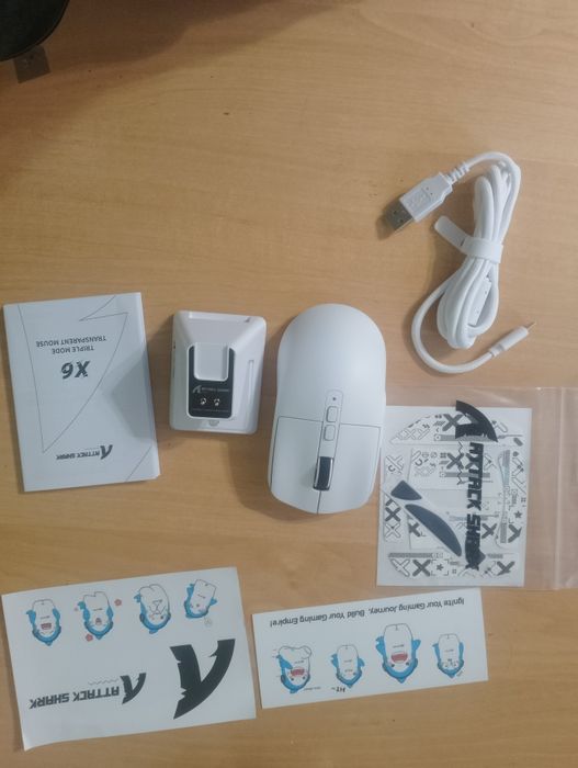 Нова мишка Attack shark x6