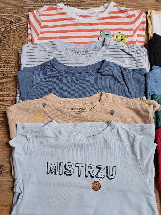 Zestaw 10 bluzeczek rozm. 104