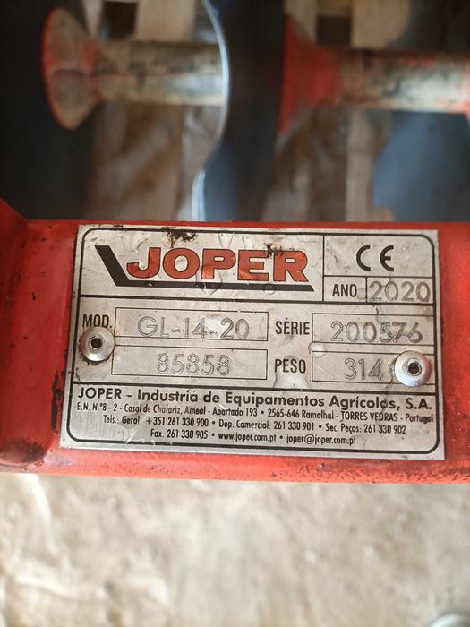 Grade de discos joper 14 20