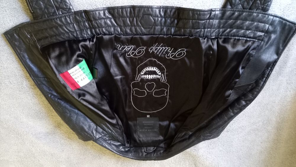 Philipp Plein куртка шкіряна косуха  EUR 38