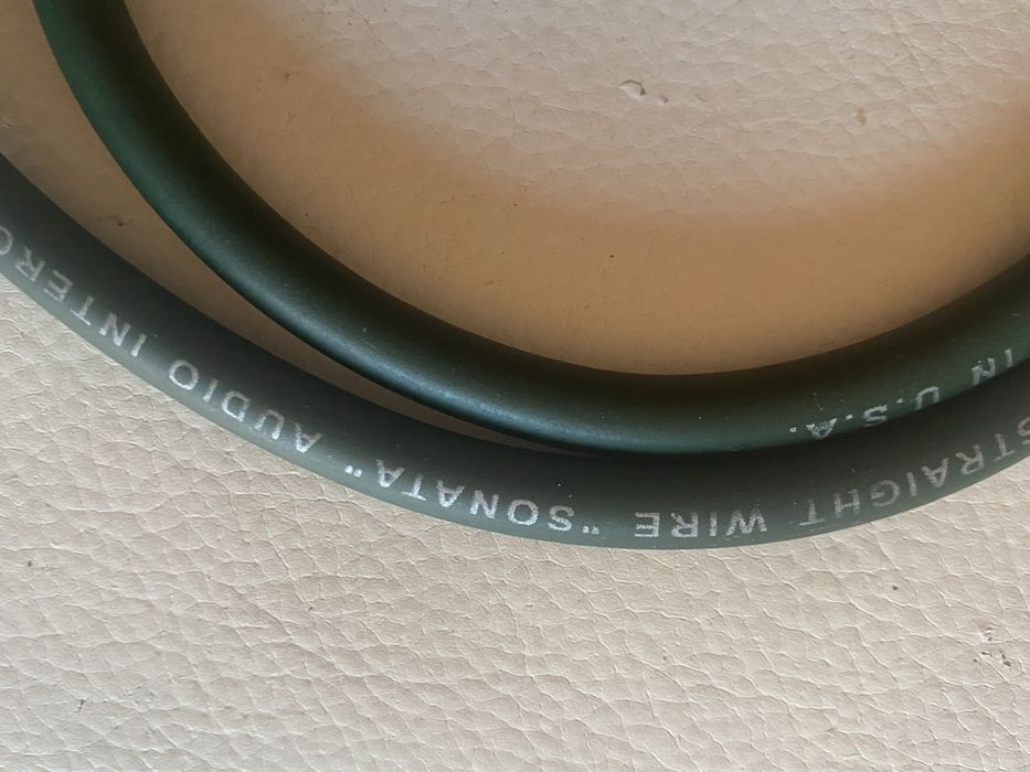 Cabos RCA Straight Wire  Encore II e Sonata