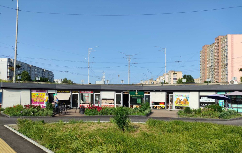 Оренда МАФ 12 м.кв. на перехресті пр.Червоної Калини та вул.Р. Рейгана