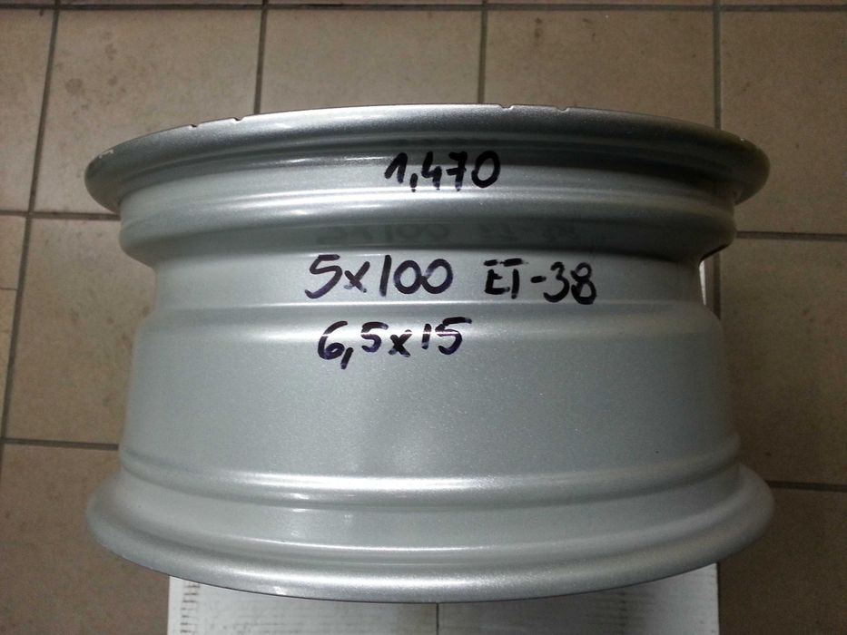 Felgi aluminiowe VW Skoda Seat 5x100 6,5x15 ET-38 Proline PLW PU