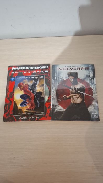 Zestaw Filmów Marvela DVD: Spider-Man 3 + Wolverine