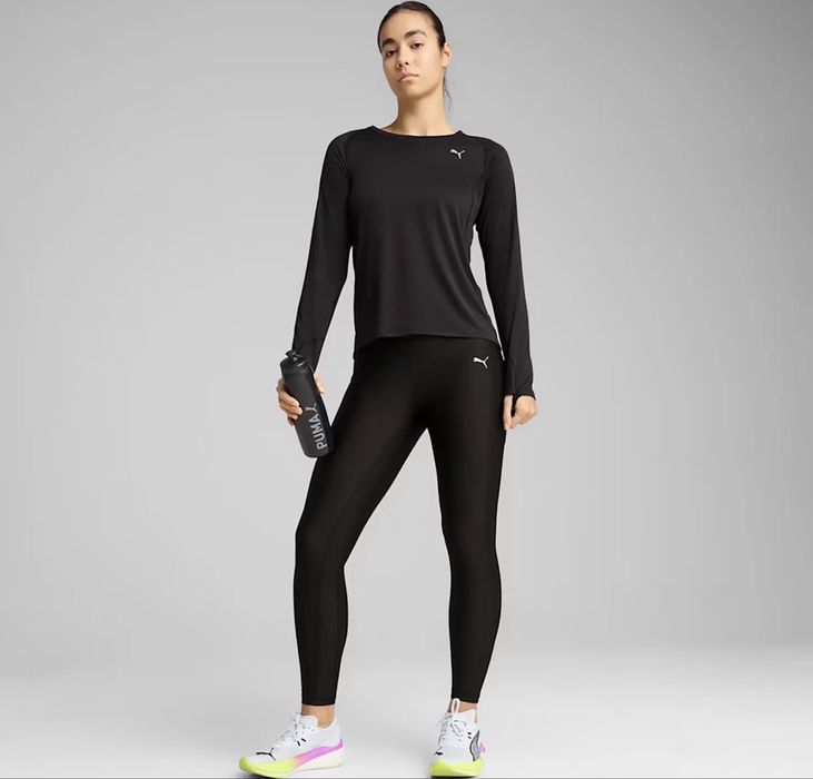 Лонгслів для бігу жіночий PUMA Run Velocity Poly puma black