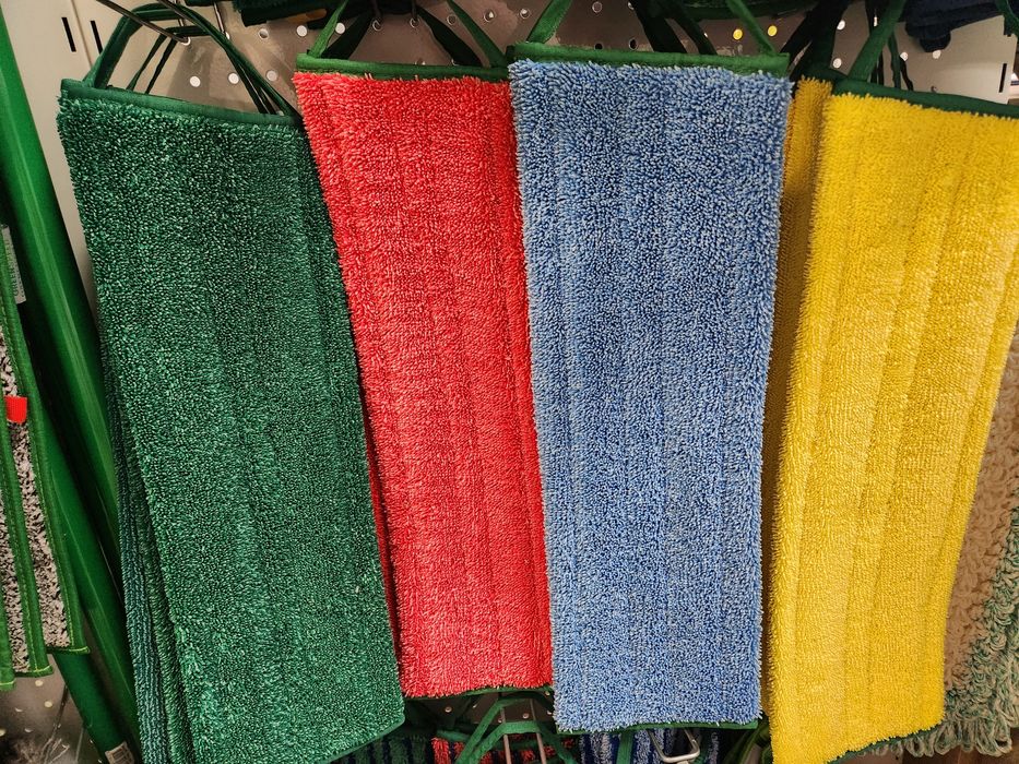 Zestaw 4 nakladek mop na rzep 45cm Greenspeed