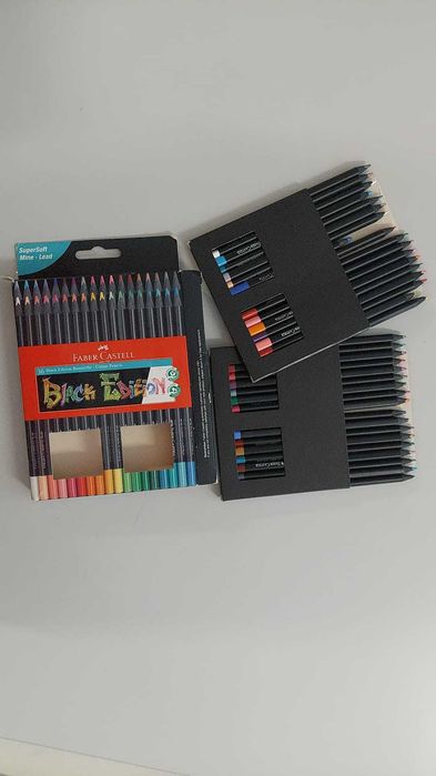 LAPIS DE COR- Faber-Castell Black Edition Caixa de 36