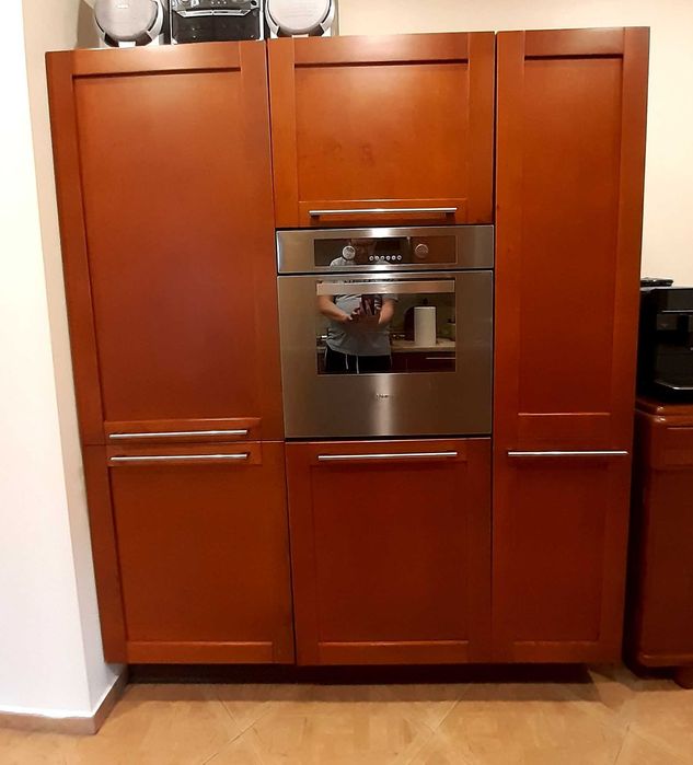 Piękna drewniana kuchnia ze sprzętem!!!