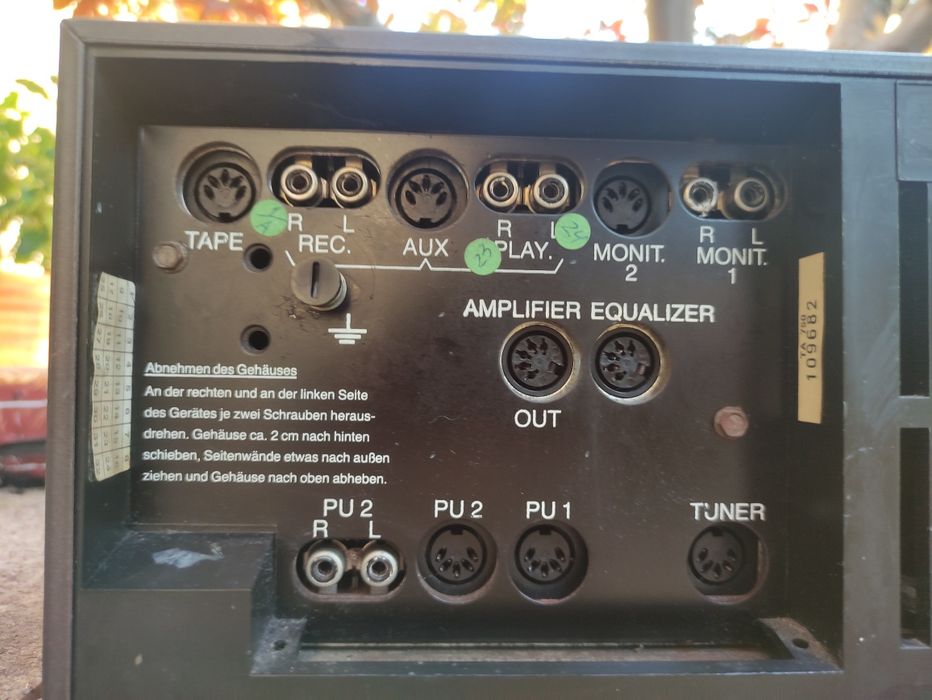 Telefunken TA-750 amplificador topo de gama