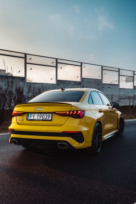WYNAJEM Audi RS3 Sedan 400KM Wypożyczalnia aut sportowych Poznań