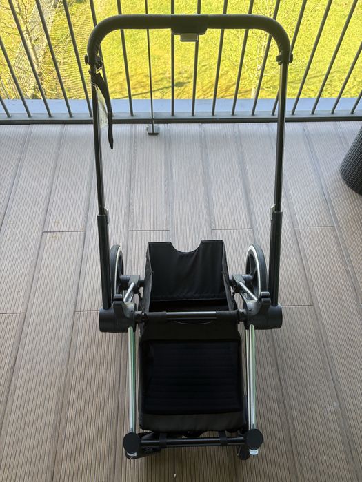 Carrinho Cybex Priam Platinum – Cor Grey/Beige