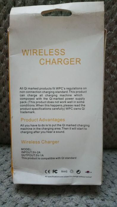 Ladowarka indukcyjna myszka Miki