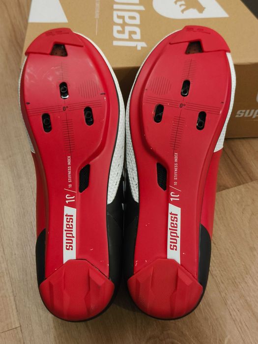 Sapatos de estrada Suplest Edge+ 2.0 Road Pro Carbon "Novos"