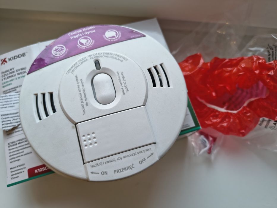 Czujnik czadu i dymu KIDDE !! Gwarancja !!