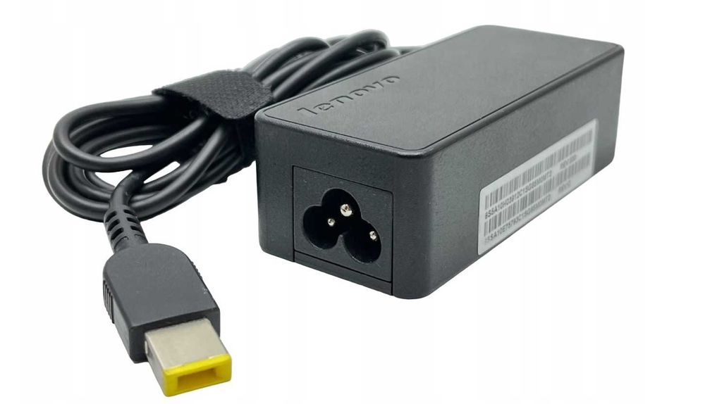 Zasilacz LENOVO 20V 2,25A 45W SLIM TIP + kabel 1m-1,6m używany