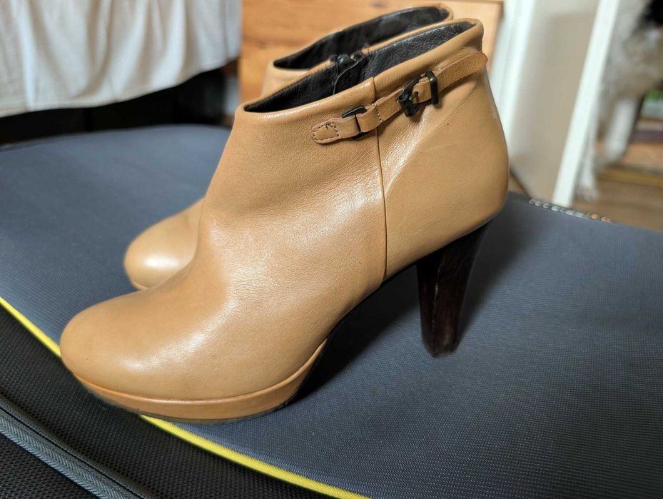 Piękne Hiszpańskie Botki Zinda rozm. 39 skóra naturalna