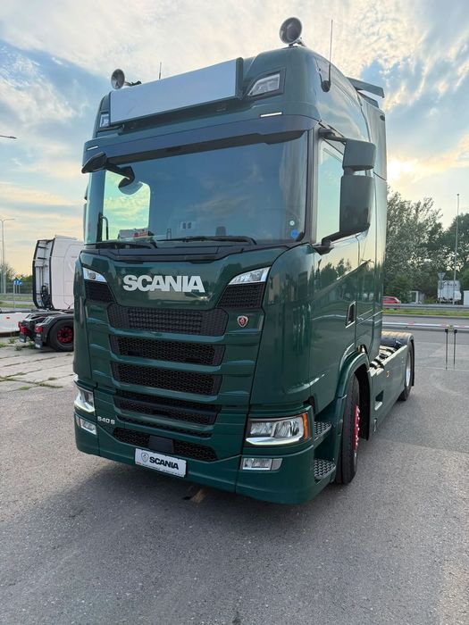 Scania S540  TV !!! Full LED !!! Alufelgi !!! Skóra !!! Mikrofala !!!