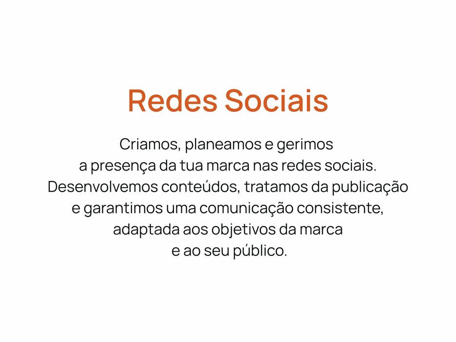 Serviços de Marketing e Comunicação Digital