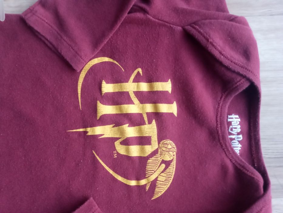 Body wiśniowe Harry Potter 92 fox&bunny