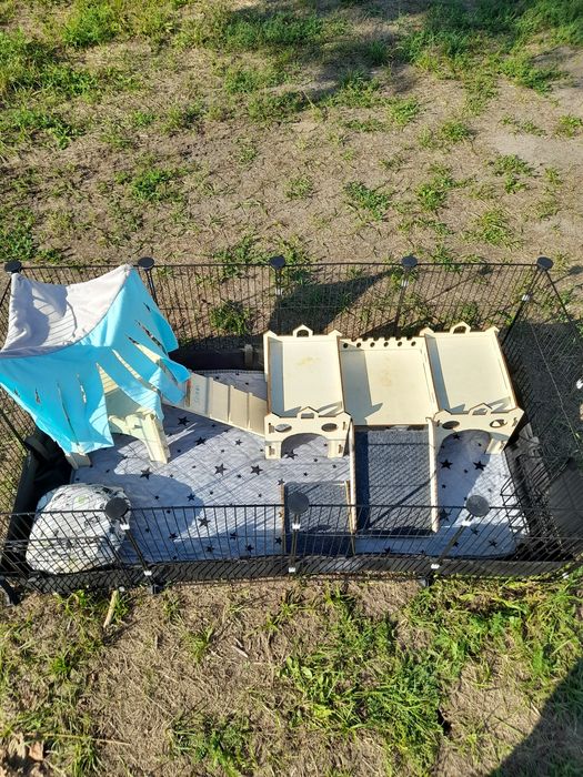 Klatka kojec dla królika, świnki morskiej