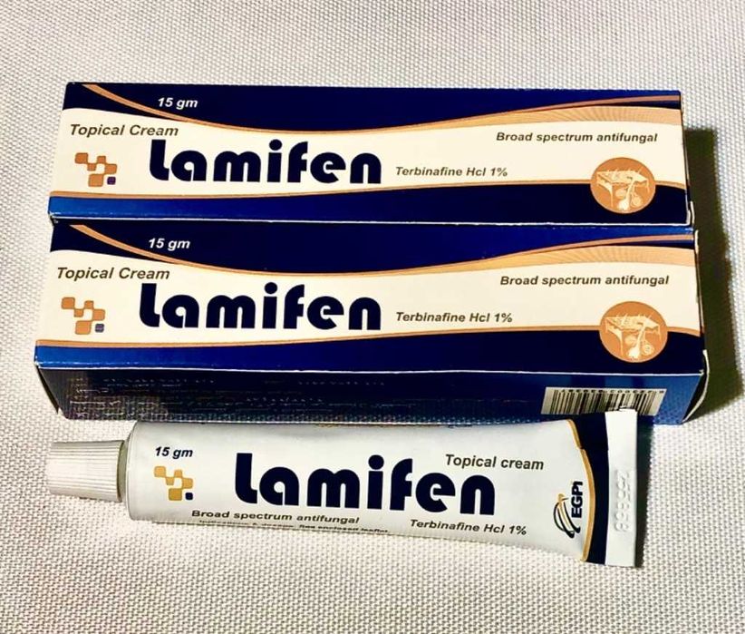 Krem przeciwgrzybiczy Lamifen EGPI Egipt 15 g Do leczenia grzybicy.